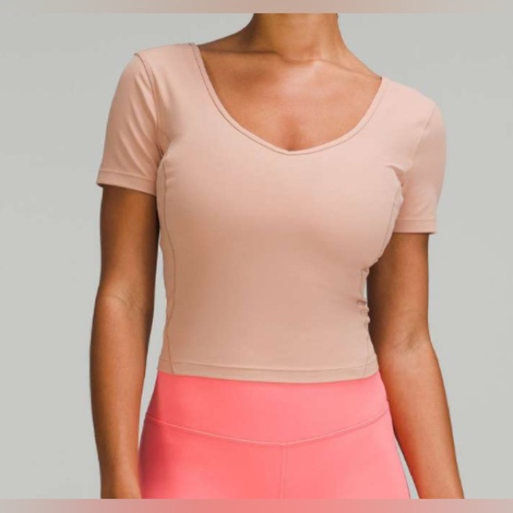 NWOT Lululemon Align T-Shirt Pink Clay